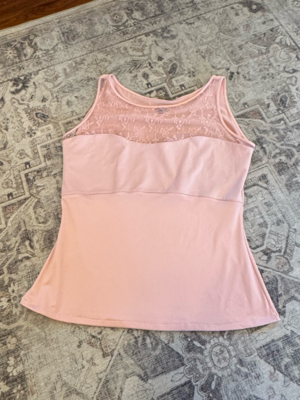 Spanx Hide & Sleek Lace Bateau Tank Top, Size 2X - Picture 3 of 8